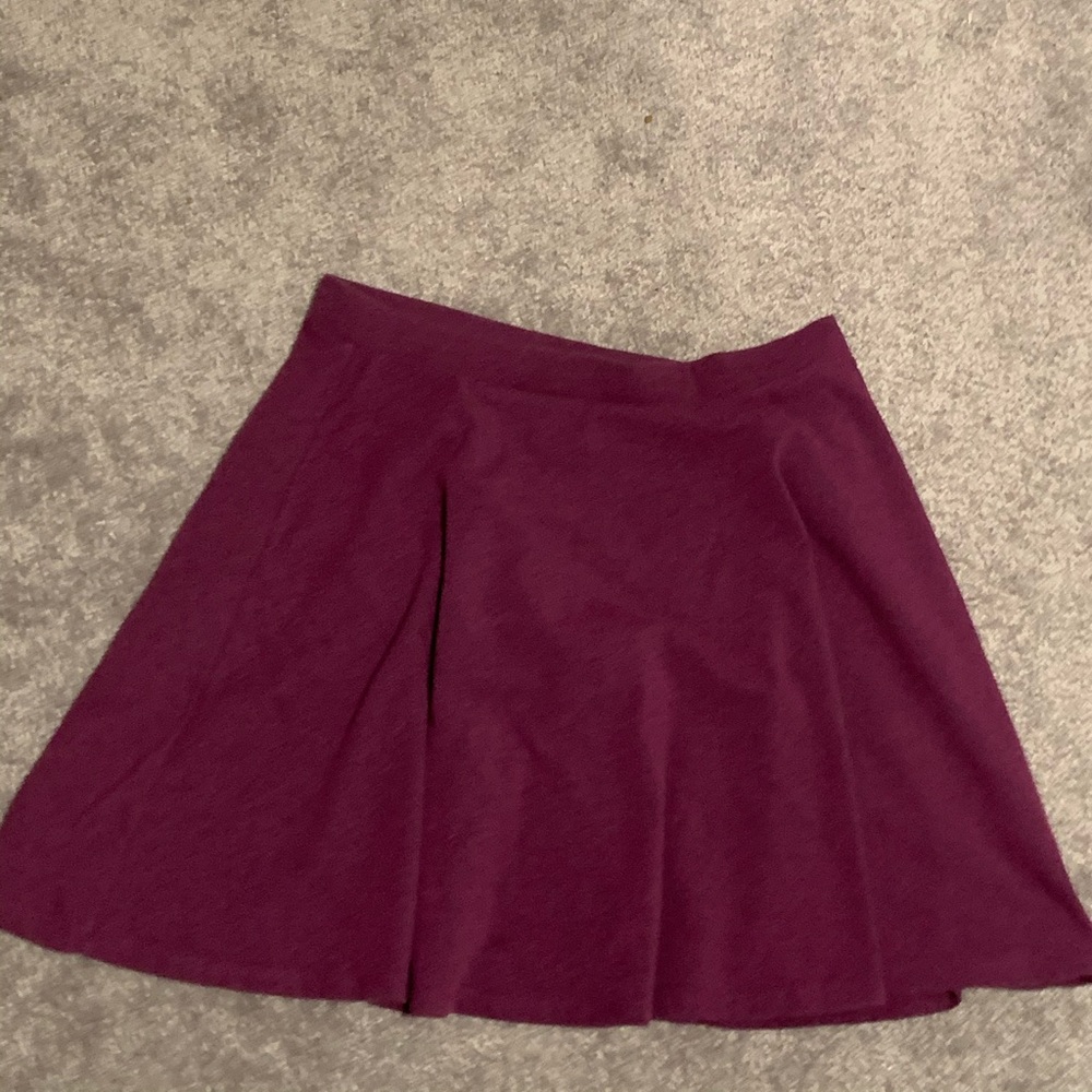 Purple skater skirt